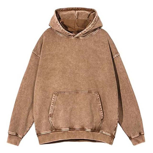 Nouveau design élégant femmes sweat à capuche surdimensionné en lavage à l'acide coupe ample pulls à capuche pour B2B vente en gros mode approvisionnement à capuche - Product Image 5