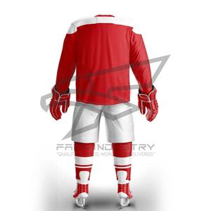 Dernière conception équipe personnalisée et numéro uniforme de hockey sur glace/uniforme de hockey sur glace au prix le plus bas le plus vendu - Product Image 4