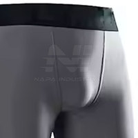 Leggings para Hombre de Fabricación Profesional, Cintura Elástica de Alta Calidad, Transpirables, Spandex/Poliéster, Servicio de Personalización Completo