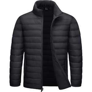 OEM/ODM alta calidad por encargo de invierno de los hombres burbuja chaqueta Puffer abrigo de alta calidad ligero cremallera hasta 2025 abajo chaquetas de abrigo - Product Image 1