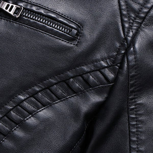 Veste en cuir pour homme, best-seller, design unique, veste d'hiver pour homme, légère et respirante - Product Image 4