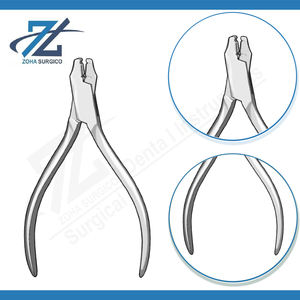 Pince plieuse/coupe-fil manuelle en acier inoxydable pour couper et cisailler les fils souples uniquement, non adaptée aux fils de Kirschner - Product Image 3