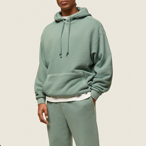 Sweats à capuche unisexes en gros OEM, polaire épais, chaud, hiver, logo personnalisé, tissu respirant, sweats à capuche de qualité supérieure, streetwear tendance - Product Image 1