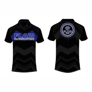 Gran oferta de algodón 100% para hombre, camiseta Polo personalizada de buena calidad, Color sólido, estilo informal, patrón, 180g, tela, peso frontal - Product Image 5