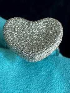 Anillo de Moissanita con Corte Corazón, Anillo de Boda Original, Venta al por Mayor, Corte Pavé, Plata 925, Chapado en Oro Rosa, Joyería Fina, Fiestas Románticas - Product Image 3