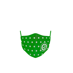 Mascarilla de algodón lavable impresa con logotipo personalizado de alta calidad Mascarillas de fiesta de tela ligera para uso al por mayor - Product Image 2