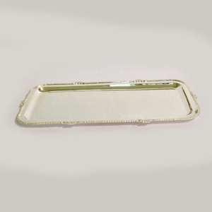 Handcrafted Wooden Serving <b>Tray</b> Unique Style Food Dessert Server <b>Tray</b> Metal Serving Home Hotel Restaurant Serving Plate - Product Image 6