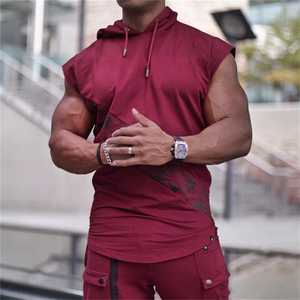 Streetwear débardeur pour hommes coupe décontractée décontracté sans manches gilet personnalisé imprimé graphique coton doux vêtements de tous les jours Style extérieur - Product Image 5