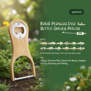 Apribottiglie e Pelapatate Personalizzato Kuibak, Gadget Unici per Aprire e Pelare Facilmente - Product Image 3