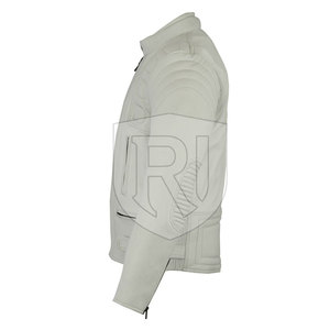 Chaqueta de Motociclista de Cuero Transpirable para Hombre, Personalizable, Cómoda para Todas las Estaciones, Uso en Exteriores, Ropa Moderna - Product Image 3