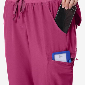 Scrubs pour le personnel de la pharmacie pour femmes, ensembles d'uniformes Fashion Women Stretch Hospital Scrubs Uniform Sets - Product Image 6