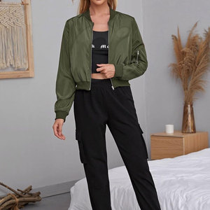 Street Wear New Design <b>Women</b> <b>Bomber</b> <b>Jacket</b> In Stock <b>Bomber</b> <b>Jacket</b> Pakistan Made <b>Bomber</b> <b>Jacket</b> - Product Image 6