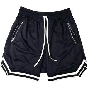 กางเกงขาสั้นผ้าฟลีซผ้าฝ้าย 100% สำหรับผู้ชายพร้อมเอวยางยืด - Product Image 1