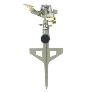 360 Gear Drive Jardín <span class=keywords><strong>Aspersor</strong></span> <span class=keywords><strong>de</strong></span> metal Impulso giratorio Riego <span class=keywords><strong>de</strong></span> impulso Pico <span class=keywords><strong>de</strong></span> zinc para agricultura Riego <span class=keywords><strong>de</strong></span> granja - Product Image 1
