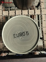 Trasportatore catalizzatore metallico a nido d'ape in metallo per applicazione Auto Euro3, Euro4, Euro5 Convertidor Catalitico personalizzabile