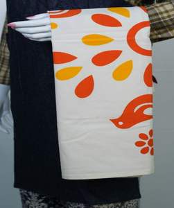 100% Organic Cotton Floral Pattern <b>Kitchen</b> <b>Towel</b> Hypoallergenic Quick-Dry Custom Digital Printed <b>Hand</b> Wash Care for Home Use - Product Image 1