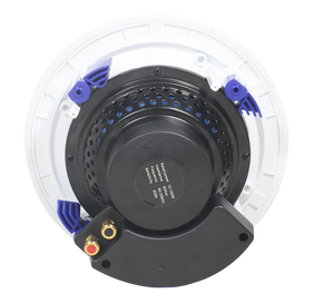 Altavoz de techo coaxial delgado sin montura con cubierta antipolvo para proyectos AV de oficina - Product Image 5