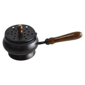 Double Handle Design <b>Incense</b> Burner Indoor Decor Tableware Iron Coal Burners Natural Fragrance Design <b>Cone</b> <b>Incense</b> Holder - Product Image 4