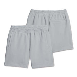 Pantalones cortos de lana para deportes en blanco sólido para hombre con logotipo personalizado al por mayor, pantalones cortos de lana informales para correr en verano y gimnasio para hombre - Product Image 1