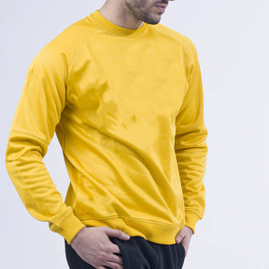 Sudadera con capucha de cuello redondo bordada de alta calidad para hombre, sudadera Unisex con logotipo personalizado 100% algodón Vintage en blanco, Sudadera con cuello redondo - Product Image 2