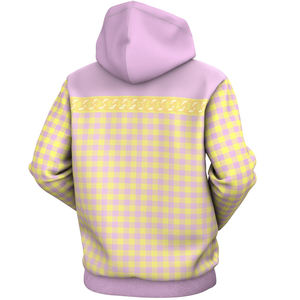 Sweat à capuche d'hiver en coton polaire surdimensionné bleu pour hommes avec impression par sublimation Vente en gros Sweat à capuche en polyester sublimé - Product Image 5