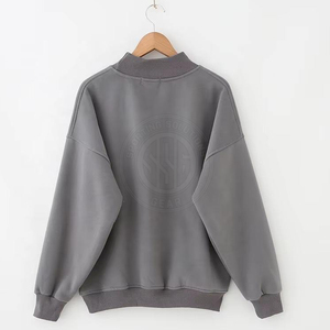 Women <b>Mock</b> <b>Neck</b> Sweatshirt Stylish Knit Pullover <b>Top</b> Casual Wear Daily Outfit Soft Comfort Use Women <b>Mock</b> <b>Neck</b> Sweatshirt - Product Image 3