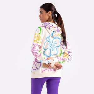 Sudaderas con Capucha Estampadas para Mujer con Logotipo Único en Relieve, Ropa Casual Urbana para Invierno, Logotipo Frontal Estampado en Pantalla Grande, Uso Invernal - Product Image 2
