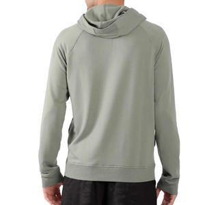 Sweat-shirts à capuche unisexes de qualité supérieure, personnalisables, décontractés, unis, vêtements de sport personnalisés pour la vente d'hiver, polyester/coton - Product Image 5