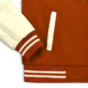 Wholesale winter fashion slim fit excellent quality in factory price OEM/ODM service Men <b>Varsity</b> <b>jacket</b> - Product Image 5