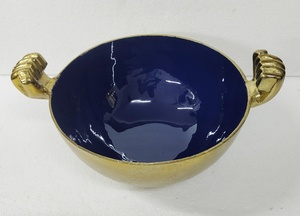 Modern Luxury New Style Bowl Long New Design Metal Serving Bowl in Wholesale Rate for Festival <b>Tableware</b> Home Decor - Product Image 3