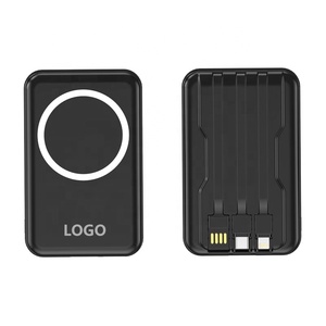 Banco de Energía Magnético Ultrafino Portátil de Viaje, Estación de Carga Inalámbrica Ql, Batería Externa <span class=keywords><strong>Auxiliar</strong></span> para <span class=keywords><strong>iPhone</strong></span>, Macsefe - Product Image 1