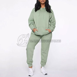 Unisex 2-Piece Customizable Winter Track Suit 100% Organic Cotton Anti-UV Warm <b>Fleece</b> <b>Jogger</b> Pant for Men <b>Women</b> Plus Size - Product Image 2