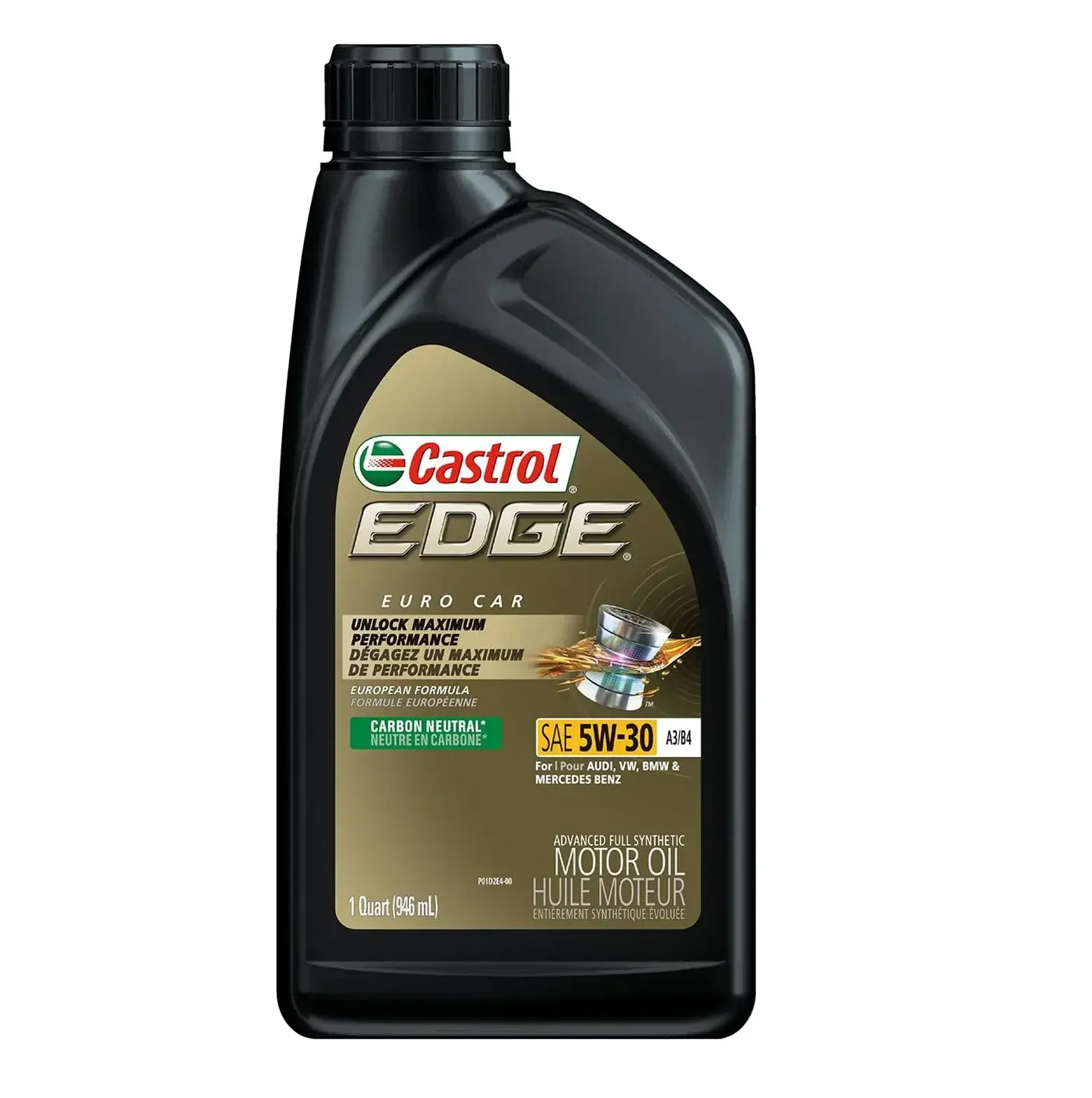 Castrol EDGE 5W-30 A3/B4, Европейская формула, усовершенствованная полностью синтетическая моторная нефть, 1 литрт