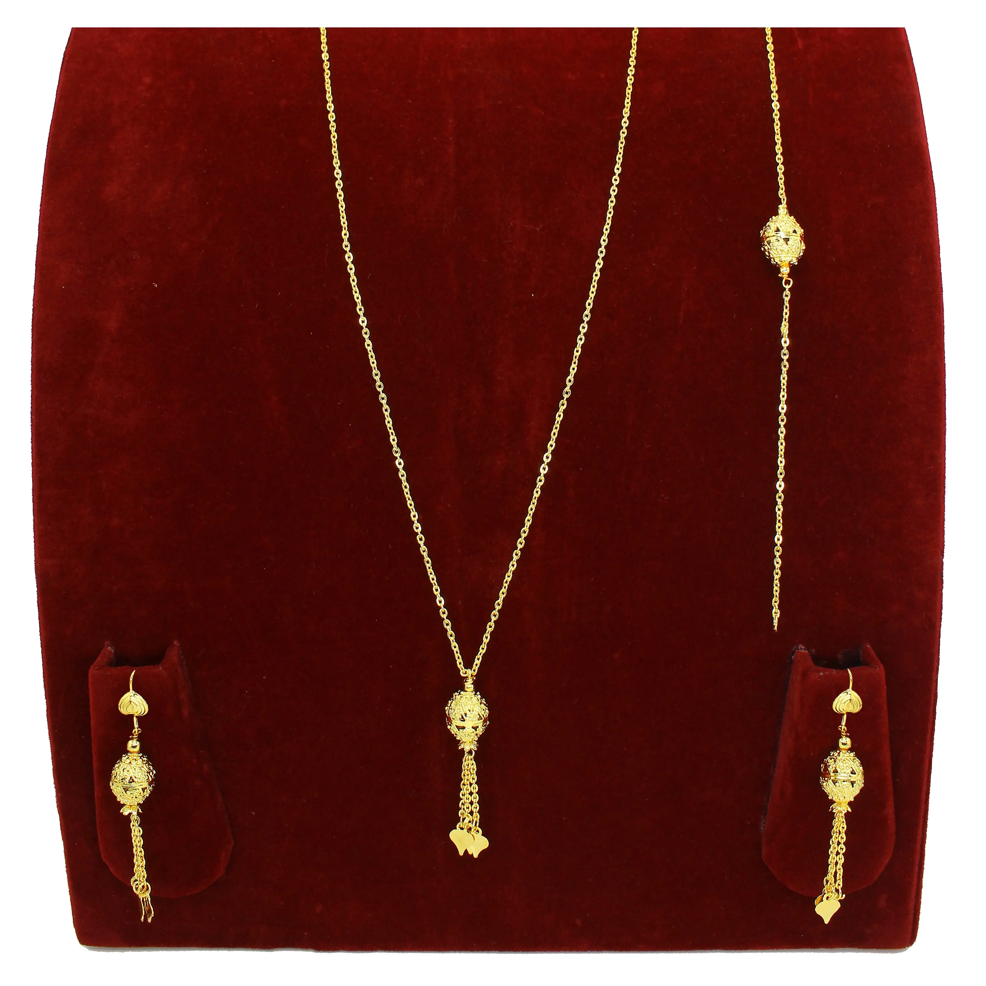 Kadınlar için zincir kolye dubai 24K altın kaplama zincirler kolye hint takı altın kaplama paslanmaz çelik moda mücevherat Nec