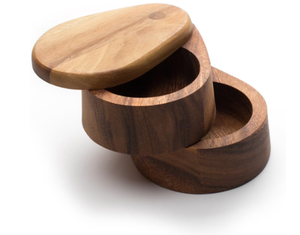 Couvercle pivotant Sel Cave Boîte Assaisonnements Sucre Sel Pot D'épices Double Couche Poivre Boîte Conteneur De Stockage Ustensiles De Cuisine - Product Image 5