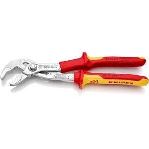 Pince à eau Cobra 250 mm avec ouverture de mâchoire de 46 mm, chromée, certifiée VDE, poignées multi-composants pour la pêche KNIPEX - Product Image 6