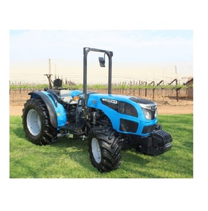 Tracteur Landini Rex3-080 de qualité supérieure, à profil bas, conçu avec un moteur de 75 CV et une capacité de levage hydraulique de 1000 kg. - Product Image 1