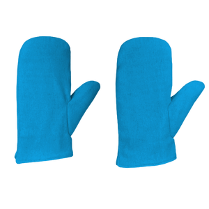 Gants de four en cuir de vachette résistant à la chaleur respirant confortable Anti-Smash longue manchette isolée au froid pour la cuisine cuisson cuisson - Product Image 4