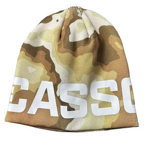 หมวกบีนนี่ถักสำหรับฤดูหนาวหมวกทรงหัวกะโหลกพิมพ์ลายแบบซับลิเมชันสำหรับชายและหญิง - Product Image 2