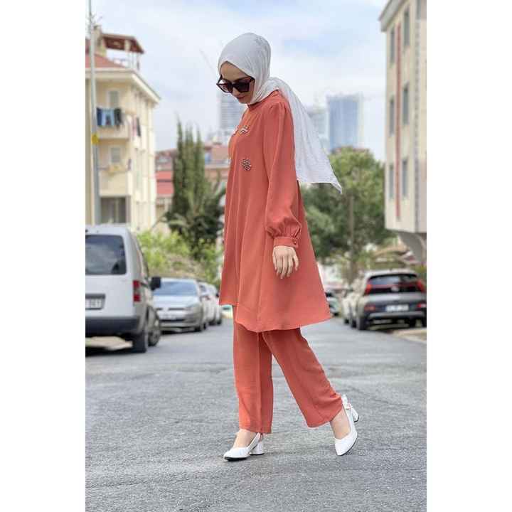 Hijab Suit - 42 Orange