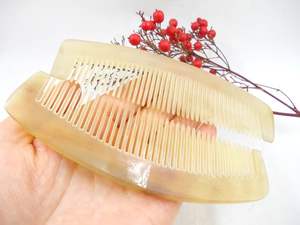 หวีเขาควายเครื่องมือจัดแต่งทรงผมใหม่ล่าสุดพร้อมเทคนิคขัดเงางานฝีมือสไตล์สัตว์ - Product Image 2