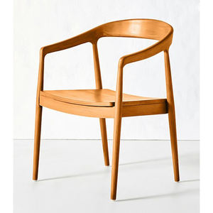 Chaise de café en teck, fabriquée à la main en Indonésie - Product Image 6