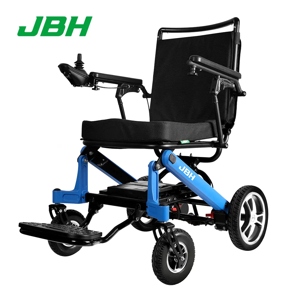 성인 핸디캡 경량 전기 이동성 접이식 휠체어 전원