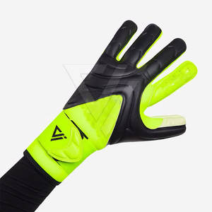 Gants de gardien de but en latex respirant de qualité supérieure, nouveau design, avec sangle de poignet réglable et fermeture auto-agrippante antidérapante pour hommes - Product Image 5