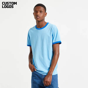 Camiseta de Algodón para Hombre, Corte Regular, Color Sólido, Cuello Redondo, Ultra Suave, Algodón Puro, Informal - Product Image 6