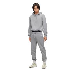 ชุดวอร์มทรงตรงพร้อมฮู้ดสวมใส่สบายสำหรับผู้ชายเสื้อครอปและกางเกงจ็อกเกอร์ - Product Image 1