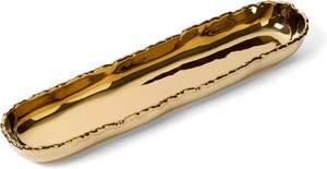 Elegante diseño escandinavo nueva bandeja decorativa de Navidad de Metal hermosos centros de mesa festivos para servir fiestas - Product Image 5