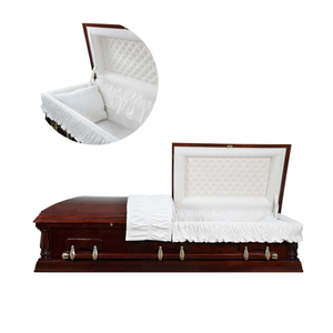 Ataúdes y ataúdes funerarios más vendidos, precio competitivo, servicio OEM ODM, ataúd al por mayor del proveedor de Vietnam - Product Image 1