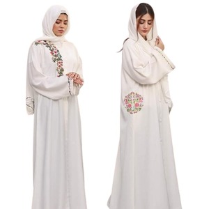 Ropa de Niñas musulmanas precio al por mayor señoras Abaya tela personalizada hecha en fábrica Venta caliente Mujeres Nuevo Abaya para uso al aire libre - Product Image 6