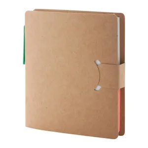 Blocco Note Promozionale Sostenibile con Foglio di Adesivi - Product Image 4